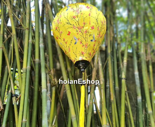 Vietnam silk lanterns - 3D printed fabric with flowers - Lanterns for wedding - lanterns for wedding decor - lanterns for outside party