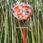 Vietnam bamboo silk lanterns - 3D printed fabric with flowers - Lanterns for wedding - lamp for wedding decor - silk lantern for outdoor