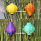 Set of 4 pieces of 35cm lanterns for wedding party- Vietname silk lanterns, Personalization lanterns with shape and colors, lantern for sale