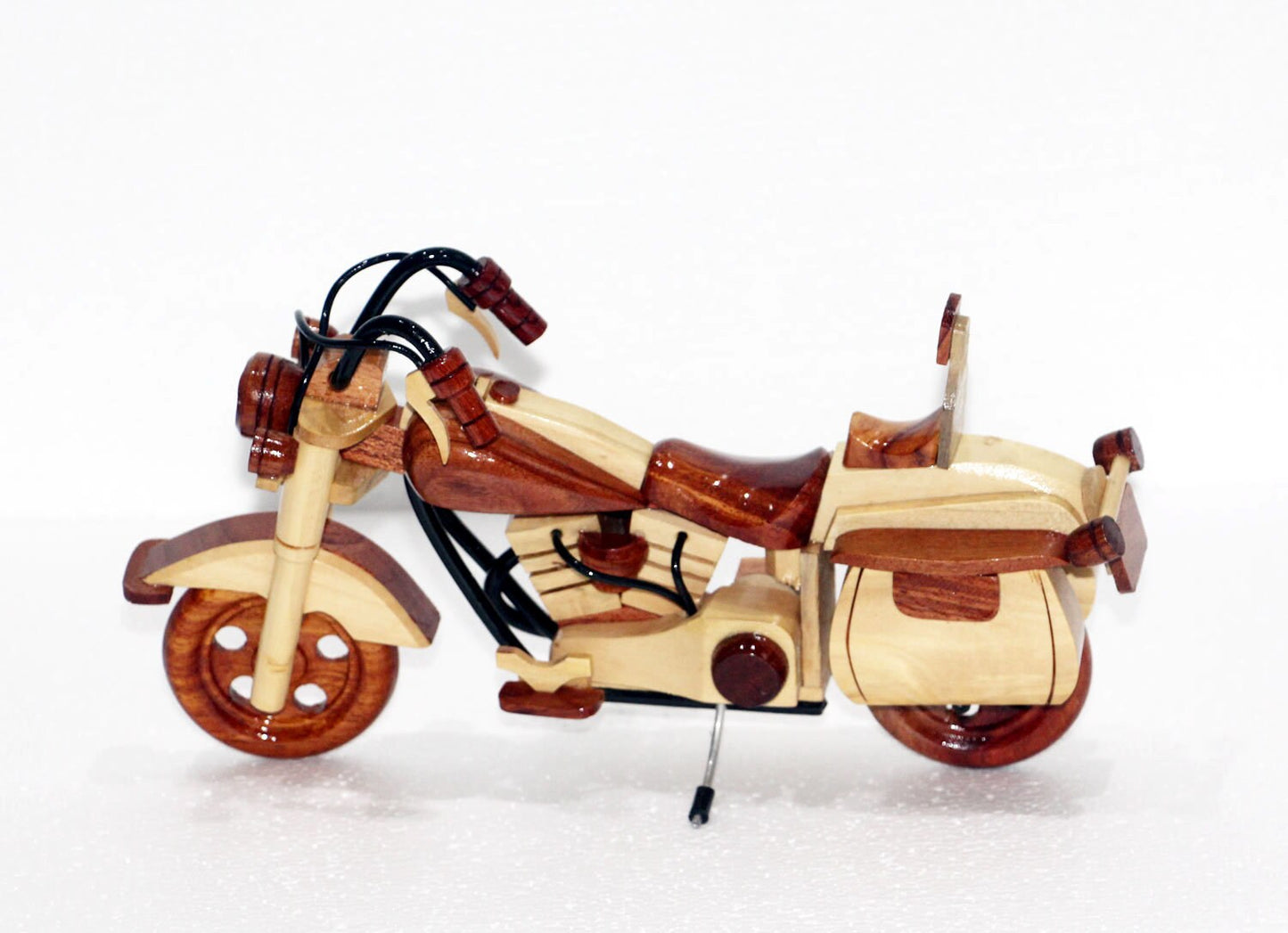 New Hand carved Wood Art Model Motorcycle for Christmas Gift - Birthday gifts - Gifts for him - Gifts for dad - Gift for boy