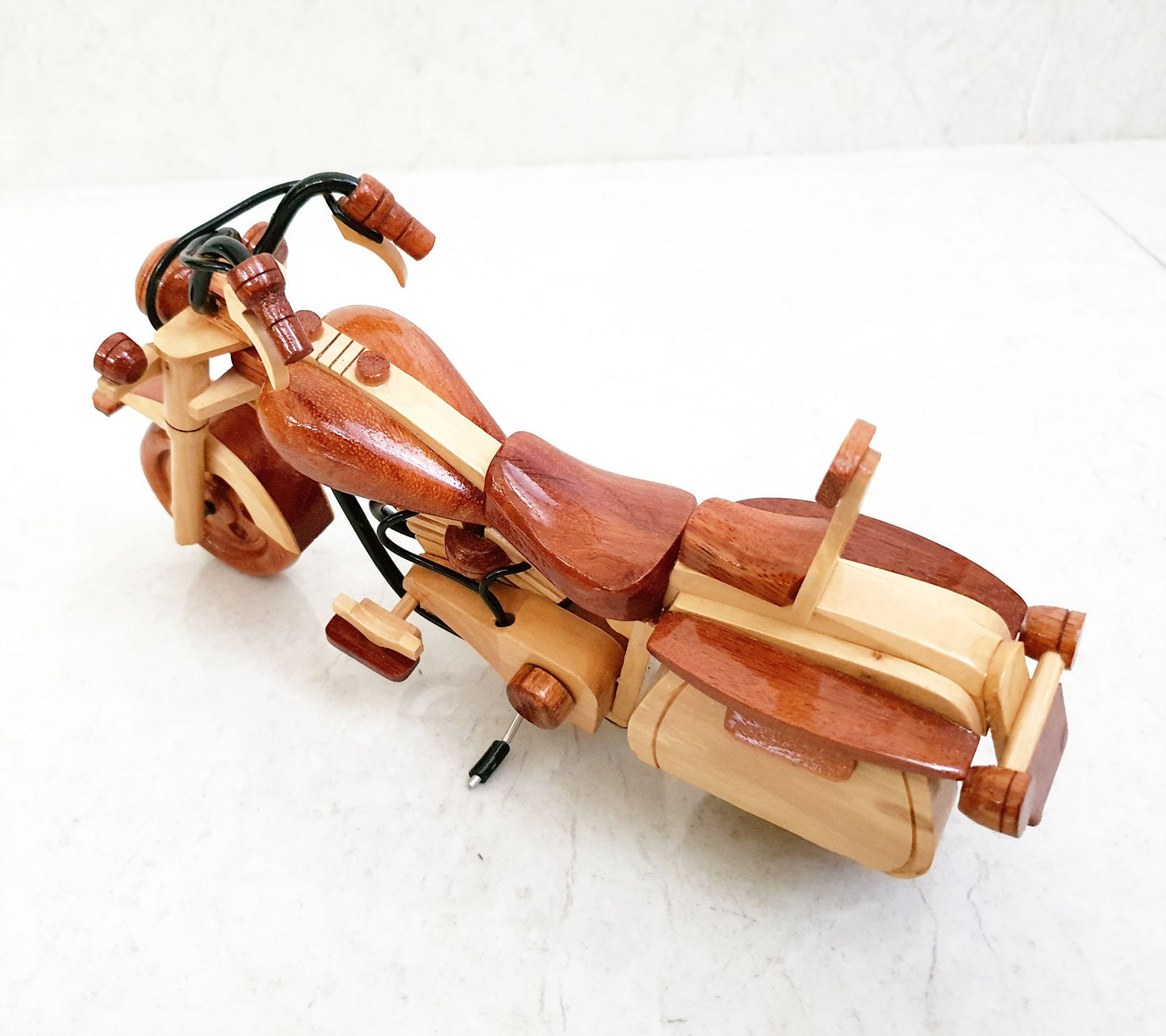 New Hand carved Wood Art Model Motorcycle for Christmas Gift - Birthday gifts - Gifts for him - Gifts for dad - Gift for boy