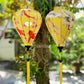 Set 2 pcs flower silk lanterns for outside party decor wedding decor - lantern for restaurant decor - balcony decor- back yard decor