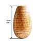 Handmade Bamboo Lamp Shape 37cm For Ceiling Hanging Lampshade For Table Lamp Floor Lamp Desk Decoration Lampshade For Ceiling Lights Decor