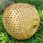 Handmade Round bamboo lamp shade 26cm for Garden decoration, desk decoration, interior decoration