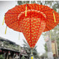 Vietnam Big Umbrella Silk Lantern 120cm For Outdoor Festival Decorative Wedding Tents Decoration Events Decorative Garden Decorative