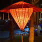 Vietnam Big Umbrella Silk Lantern 120cm For Outdoor Festival Decorative Wedding Tents Decoration Events Decorative Garden Decorative