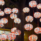 20 pcs of Vienamese Bamboo Silk Lanterns For Restaurant Decor Coffee Shop Decor Flower Lanterns