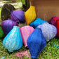 Set 8 pcs of 40cm Vietnamese Silk Lanterns For Wedding Decoration Outdoor Party Decorative Bamboo Lamp For Living Room