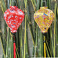 Set 2 pcs Silk lanterns for Vietnamese Traditional Tea Party Lanterns for Decorating the entrance to the wedding