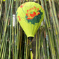 26'' Vietnamese Green Silk Lanterns Hand painted Lanterns With Lotus Flower And Dragonfly Custom Made Bamboo Lanterns 66cm