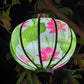 Set 2 pcs of 35c Silk Lanterns For Wedding Pary Decorative - Hoian bamboo lamps For Garden Decor Restaurant Decor