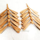 Set 50 pcs Unpainted Self Balancing Natural Bamboo Dragonfly for Decorations 7 cm - Gifts for Wedding Decor, wedding gifts, gifts for baby