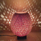 Round bamboo lamp with dimmer for bedroom, table lamps, floor lamps for living room, bamboo lampshade for home decor