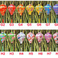 Vietnam bamboo silk lanterns 35cm -Set of 4 pcs- Personalization lanterns - Buyer choose shape and fabric - Wedding lanterns