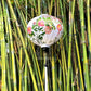 Custom made lanterns - Handpainted lanterns 45cm - Vietnamese Hoi an silk lanterns for wedding party decor - Flower silk lanterns