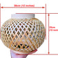 Round Bamboo Lampshade 30cm for Restaurant decoration Garden decoration Home decoration Interior decoration