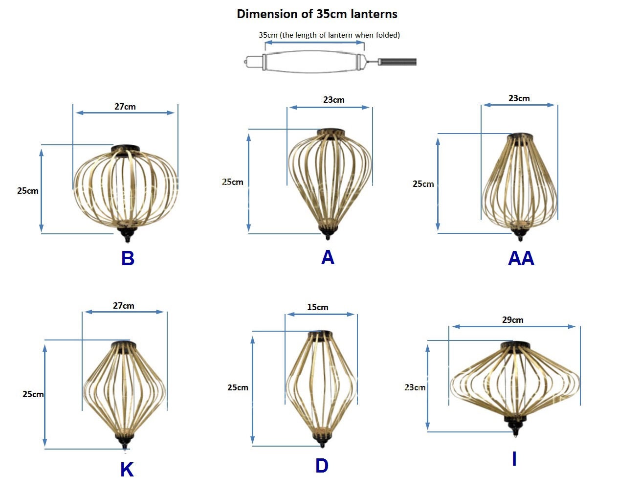 Set 2 authentic Hoi An Bamboo Silk lanterns 35cm - Mix shape - Lanterns for restaurant- Wedding decoration - Lanterns for wedding.