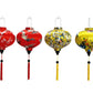 New 3D flower silk lanterns 35cm for garden decorative - 4pcs - Buyer can choose color and shape- Peronalization lanterns