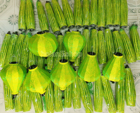 Set 30pcs Vietnamese silk lanterns 40 cm for Wedding Party decoration, Restaurant decor, Outside Party decor