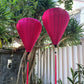 Set 2 Big Lanterns for Wedding Decoration Vietnam Silk Lanterns for Wedding Party Restaurant Ceiling Decoration
