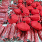 Set 50 pcs Vietnam Red silk lanterns for Wedding Party decoration Restaurant Decor Hotel decor Garden decor Tent decor