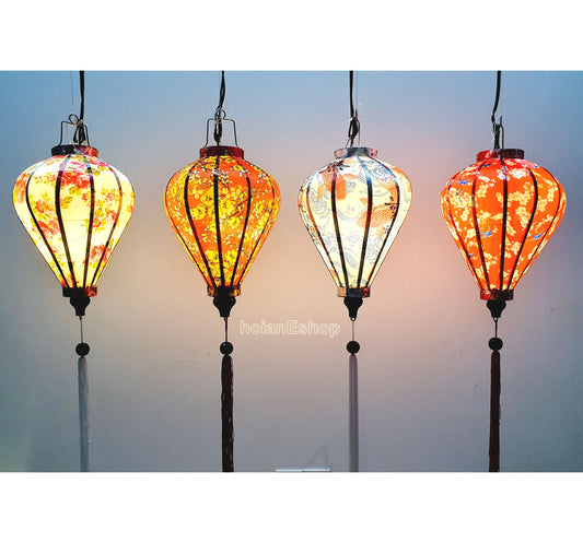 Set 4 waterproof lanterns 35cm - Lanterns for Outdoor Hanging -Home lamp decoration - Lanterns for Restaurant - Wedding lanterns Decorations