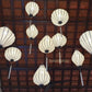 White Silk Lanterns For Ceiling hanging Ceiling decorations - White lanterns for Reataurant Decor Coffee shop decor - Set 20 PCS - Size 55cm