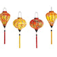 Vietnamese lanterns 35cm - Waterproof lanterns - Customized order - Wedding decoration - Garden decoration - Lantern outdoor - Set 4 pcs