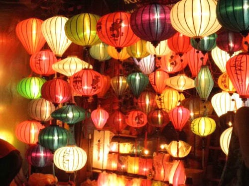 Lot of 20 pcs hoi an silk lanterns 40cm for wedding decor- Garden decor Home decor Lanterns for ceiling decor Lanterns for restaurant decor