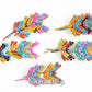 Set 100 pcs Painted Self Balancing Bamboo Dragonfly 2.7'' for Wedding gifts - Birthday gifts - Children toys,  gifts for him, gifts for baby