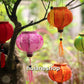 Set of 16 pcs mini Hoi an silk lanterns 10cm for wedding decorations, wedding gifts, bedroom decor, room decor,christmas gift, gifts for mom